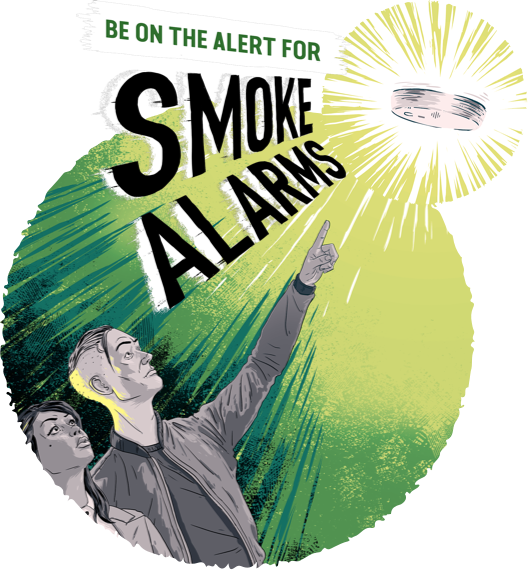 smoke alarms